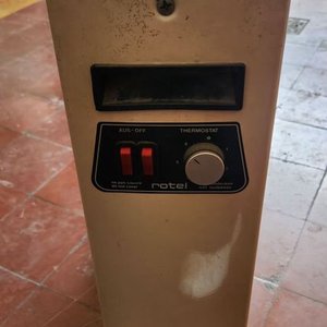 Radiador Eléctrico Rotel Beige con Termostato - imagen 2