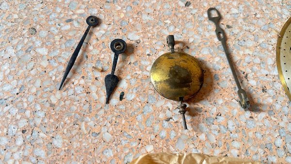 Reloj de plendulo antiguo desarmado - Relojes antiguos y relojera - imagen 15