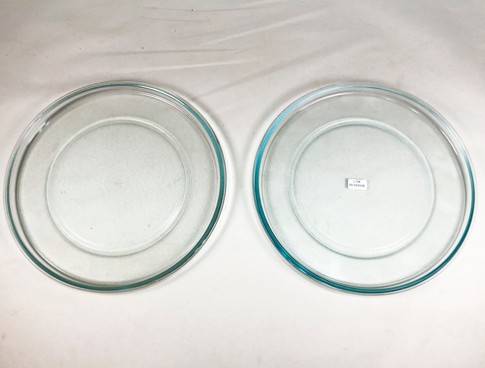 Lote anterior: Platos de vidrio hialino azul
