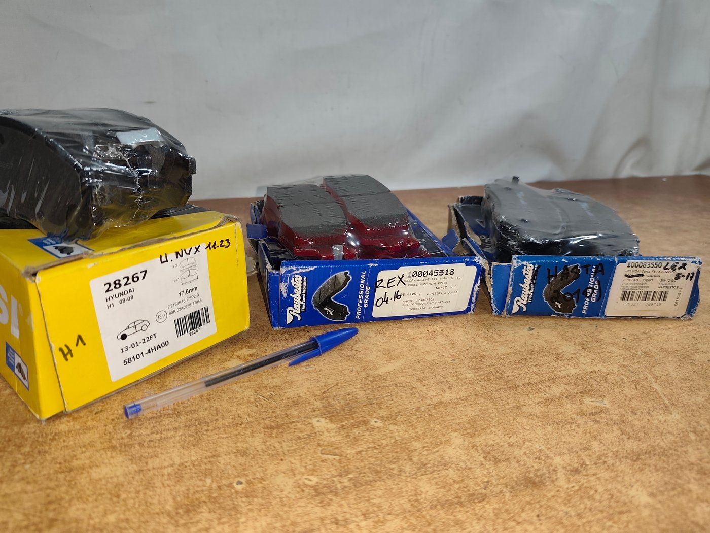 Filtros de freno para Hyundai H1, Kia Pride/Accent y Kia Sorento - imagen 4
