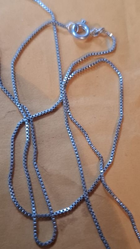 Lotes de cadenas de plata en excelente condición - imagen 6