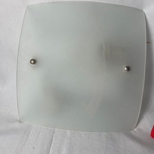Aplique de Pared Cuadrado con Vidrio Esmerilado - imagen 3