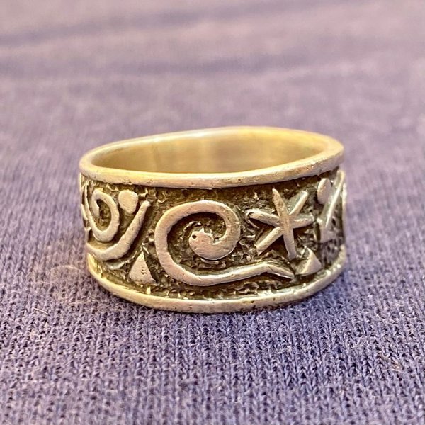Anillo de Plata con diseño - imagen 1