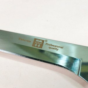 Cuchilla de Cocina Profesional con Mango de Madera - imagen 2