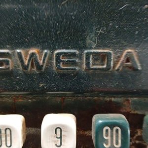 Caja Registradora Antigua Sweda Sueca de 1930 - imagen 3