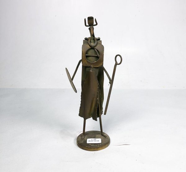 Figura de Metal Firmada de Personaje Estilizado - 23 cm - imagen 1