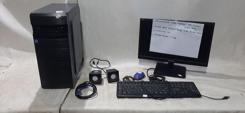 Lote siguiente: Computadora de escritorio completa con procesador Intel Core i3-3900