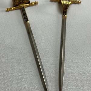 Dos Abrecartas Españoles Estilo Espada, 17cm - imagen 5