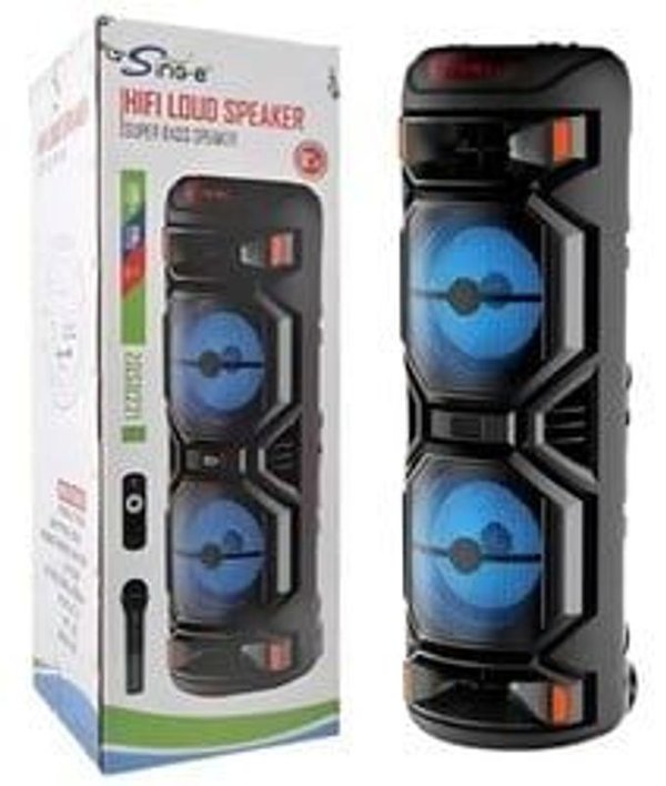 Parlante multiuso potente con USB, Bluetooth y karaoke - imagen 2