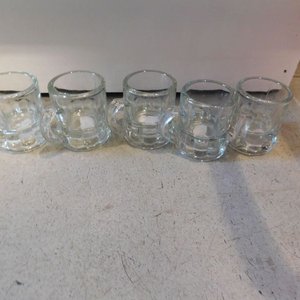 Lote siguiente: Mini jarras para ginebra o tequila 5 unidades