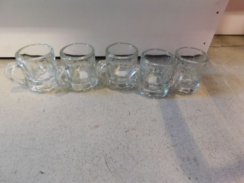 Mini jarras para ginebra o tequila 5 unidades