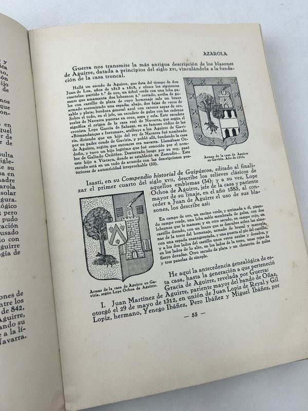 Libro genealogía historia familiar Azarola crónica del linaje - imagen 8