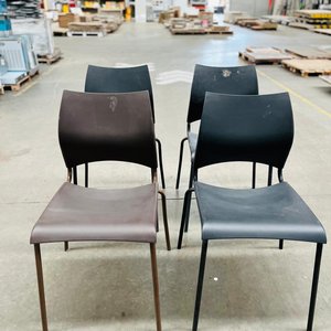 Lote anterior: Lote de 4 Sillas Modernas Marrón y Negro