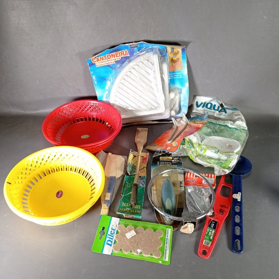 Colección de artículos de hogar en buen estado