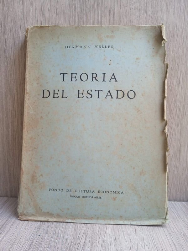 Lote siguiente: Libro de Teoría del Estado de Hermann Heller