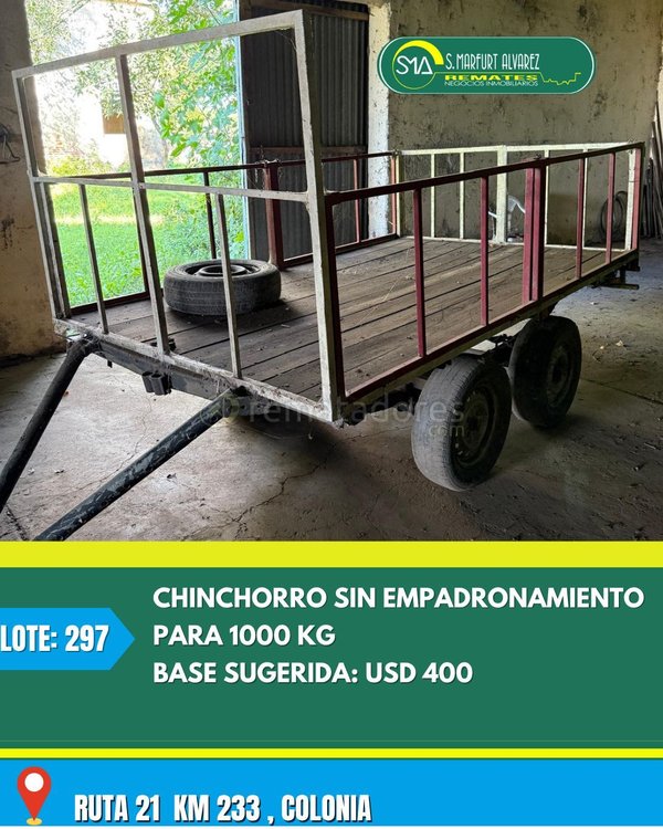 Chinchchorro Sin Empadronamiento para Base Sugerida USD 400