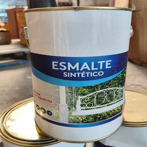 Conjunto de 3 Latas de Esmalte Sintético Blanco - imagen 2