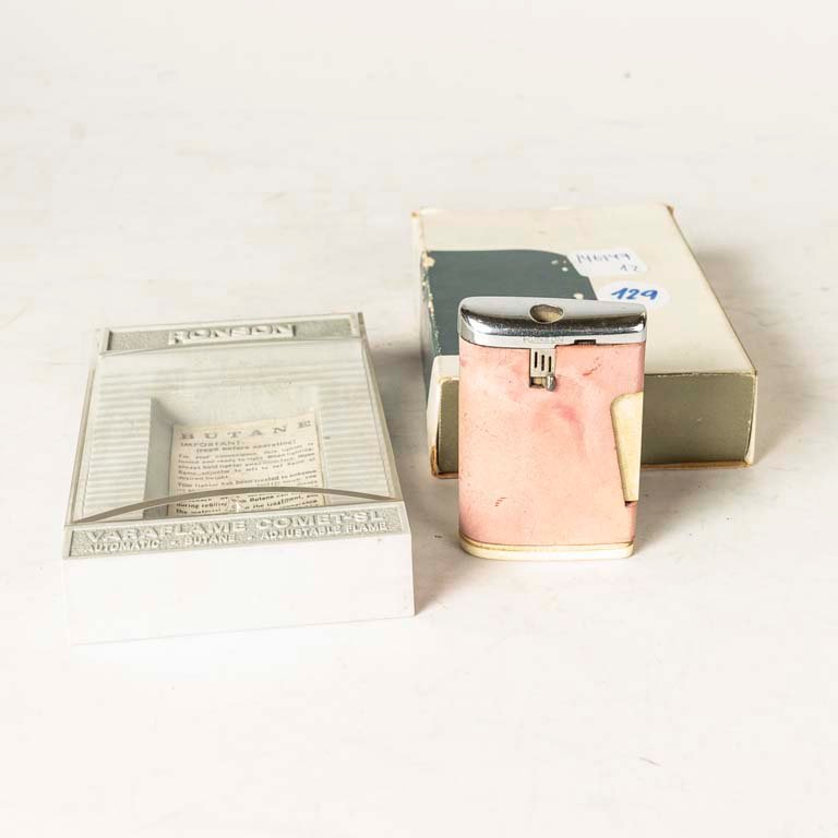 Encendedor Ronson Vintage con Estuche Original