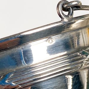 Colador de Té en Plata Francesa Antigua - imagen 5