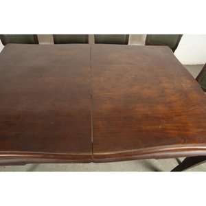 Mesa de Comedor Francesa con Seis Sillas Estilo Luis XV - imagen 2