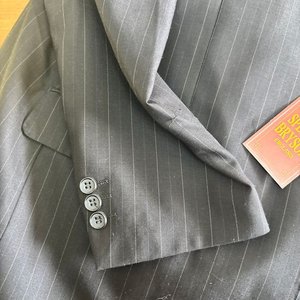 Traje de Vestir Rayado Talle 52 Spence Bryson England - imagen 4