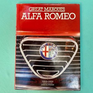 Libro "Great Marques: Alfa Romeo" de David Owen - Historia y Modelos Icónicos - imagen 1