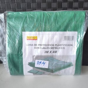 Par de Lonas de Protección Plastificadas Goldex 3x4m y 4x4.60m - imagen 2