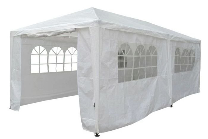 Gazebo estructural para eventos con lona impermeable y paredes tipo evento - imagen 2