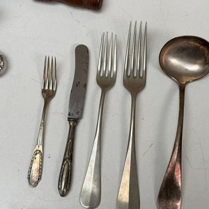 Lote Variado de Cubiertos: Cuchillos Solingen, Cucharas, Tenedores y Utensilios - imagen 6
