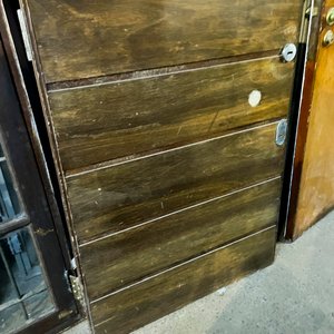 Hoja de Puerta de Madera Oscura para Frente - 205 x 83 cm - imagen 4