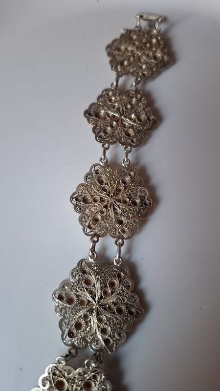 Pulsera de Filigrama Antigua y Hermosa - imagen 5