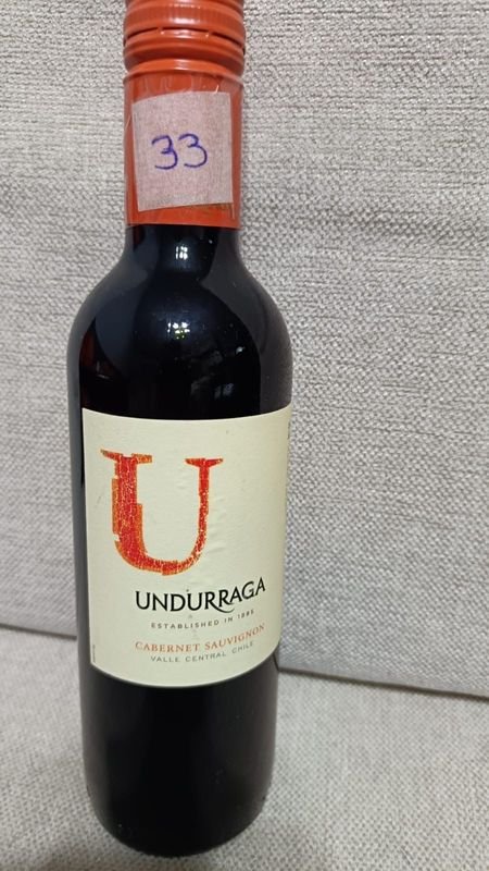 Vino Undurraga Cabernet Sauvignon Valle Central