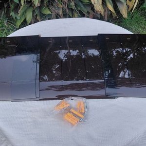 Alero Transparente para Puerta o Ventana - Set de 3 Unidades - imagen 3
