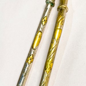 Dos Bombillas para Mate Metálicas con Detalles Decorativos - imagen 3