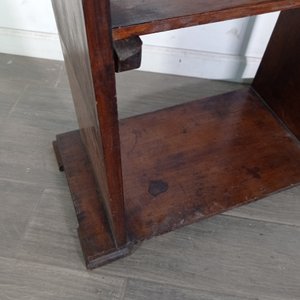 Mesita Auxiliar de Madera Pino con Estante - imagen 7