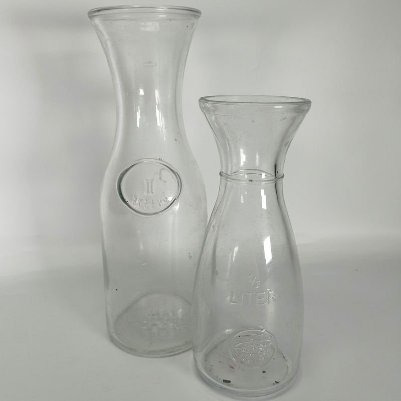 Vajilla de cristal para vino y jarra - imagen 5