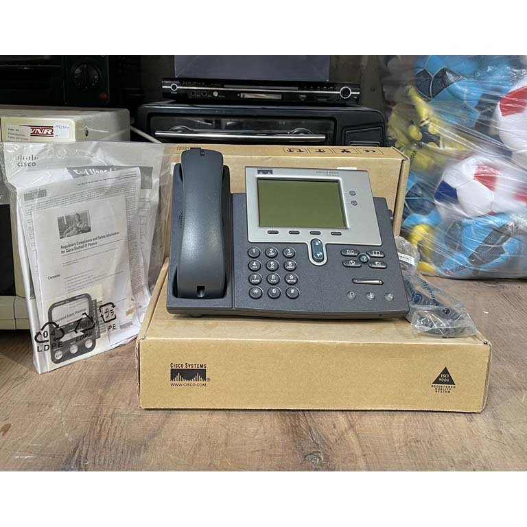 Teléfono IP Cisco con Pantalla LCD