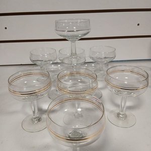 Lote siguiente: Lote de 19 Copas de Cristal Variadas