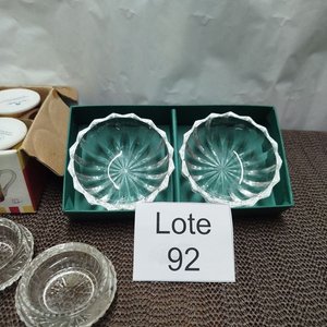 Set de Vajilla: 4 Tazas de Café Espresso y 2 Dulceras de Cristal Micas - imagen 2