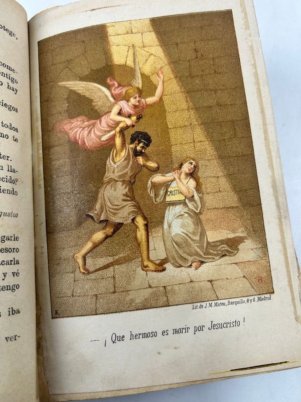 Dos tomos de la novela histórico-religiosa La cruz del Redentor o el triunfo de la fe - imagen 7