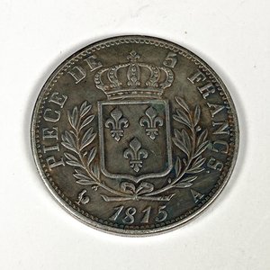 Moneda Francesa de 1815 - Rey Luis XVIII - imagen 2
