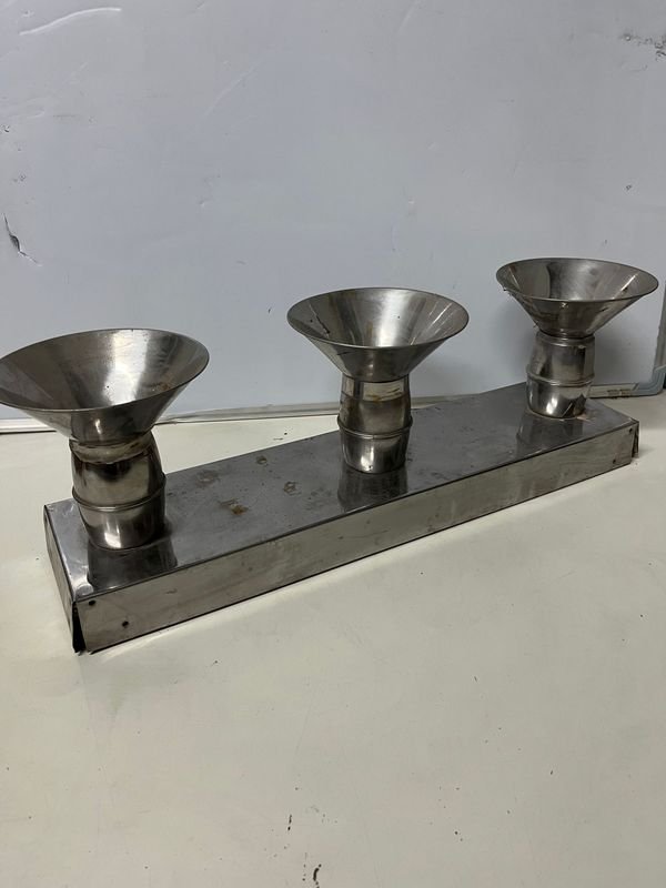 Dispensador de Vino de Acero Inoxidable para 3 Bocas