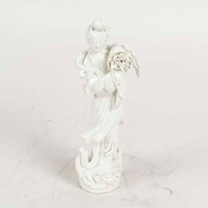 Lote anterior: Figura de Porcelana Blanc de Chine con Detalle de Flores