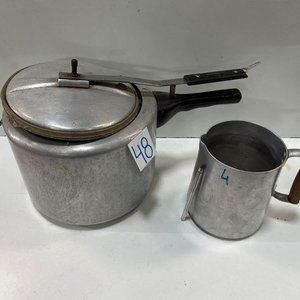 Olla a Presión y Lechera de Aluminio - imagen 2