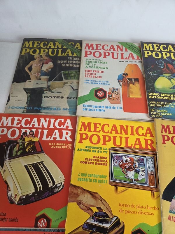 Gran lote de revistas Mecánica Popular década de los 60 y 70 - imagen 7