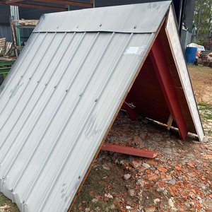 Techo Metálico Tipo A con Revestimiento Interior de Madera - imagen 2