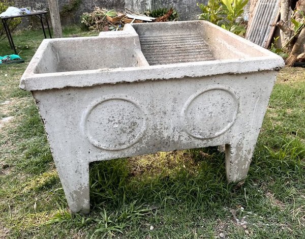 Pileta de Lavar de Hormigón Doble para Jardín - imagen 3