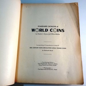 Catálogo Standard de Monedas del Mundo 1974 - Krause & Mishler - imagen 5