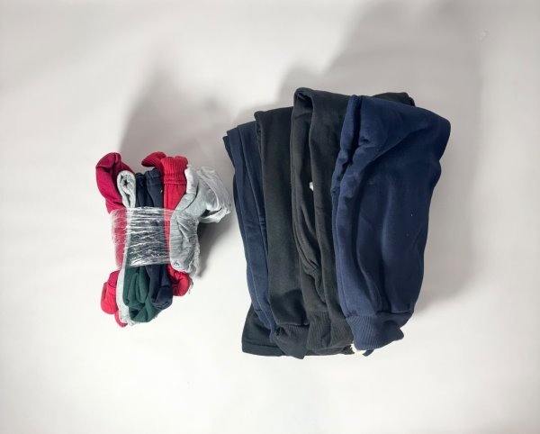 Lote de 12 Pantalones y Babuchas para Niño