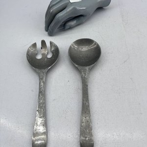 Lote siguiente: Cuchara y Tenedor de Aluminio para Servir